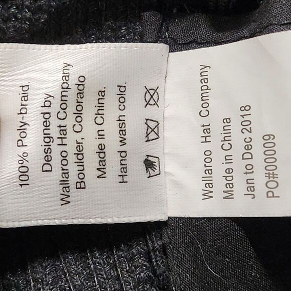 Wallaroo black sun protector hat - Picture 2 of 9